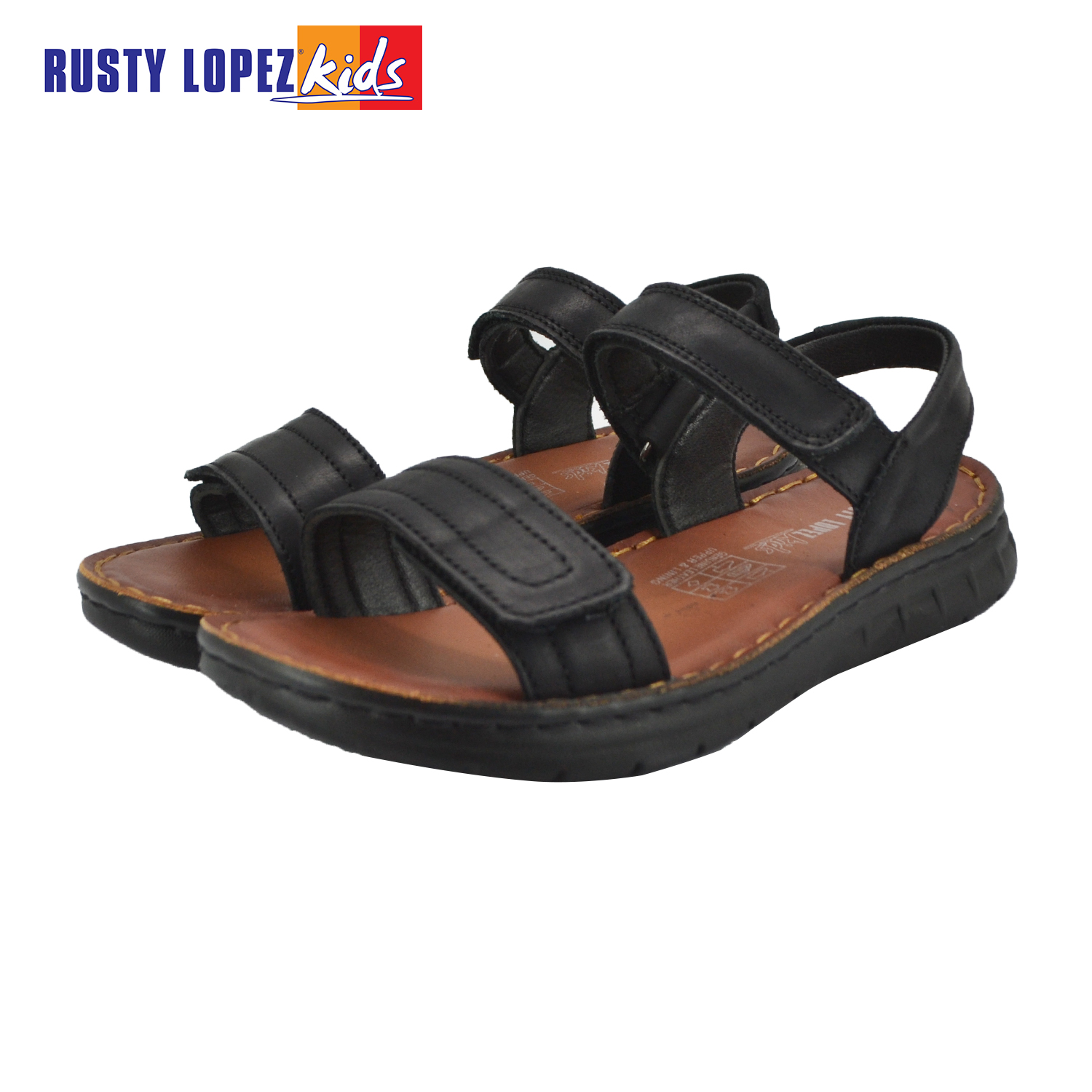Rusty Lopez Kids Leather Sandals – SKYLER